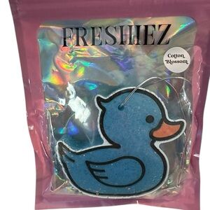 Simply Southern Freshiez Blue Duck Air Freshener NWT Cotton Blossom